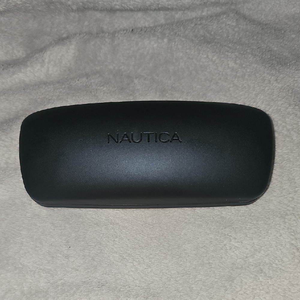 Nautica Matte Black Eyewear Case